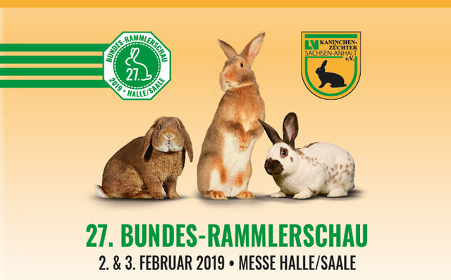 27. Bundes-Rammlerschau 2019 in Halle