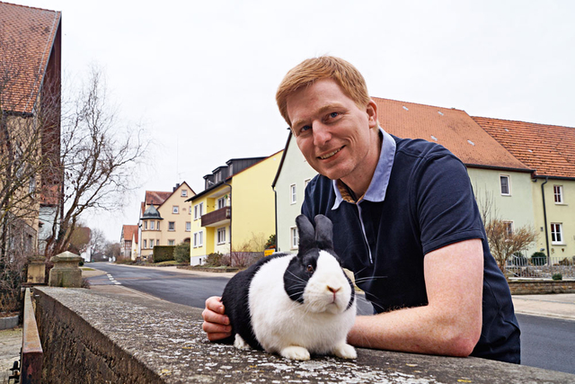Chef der Redaktion der Kaninchenzeitung Michael F Krause