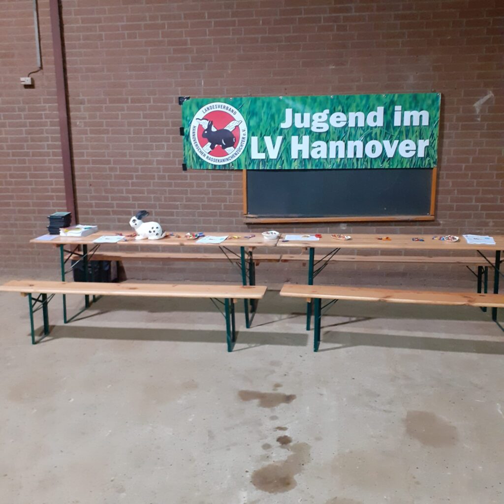 Impressionen von der Ausstellungshalle der LV-Schau Hannover 2023.