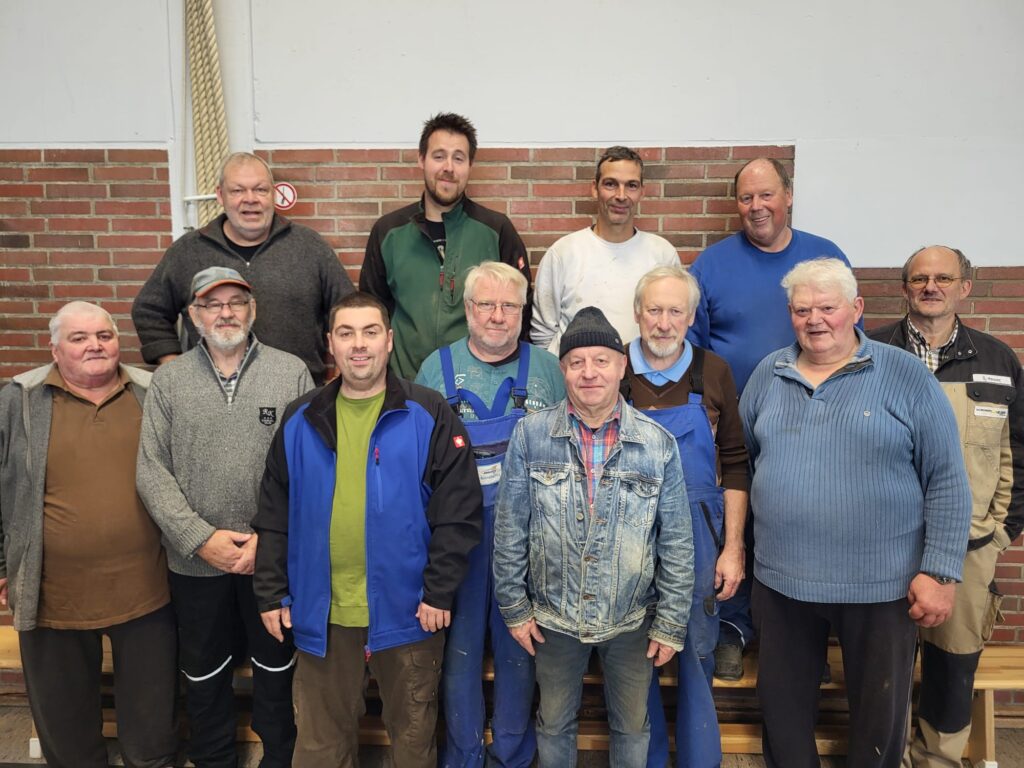 30. Thüringer-, Sallander- und Separator-Club-Vergleichsschau mit 18. Weißgrannen-Club-Vergleichsschau 2025 in Grünberg/Stangenrod, Helferteam