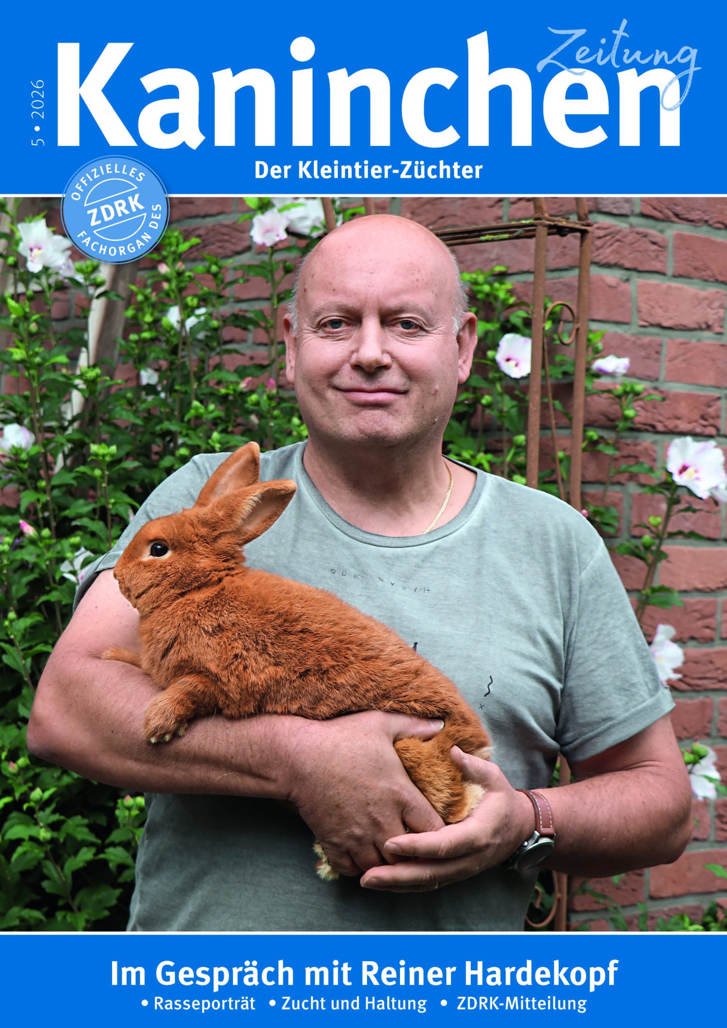 Titelseite KaninchenZeitung 5/2026