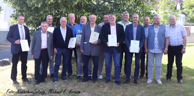 Geehrte DPV-Mitglieder 2026; Foto: Michael F. Krause