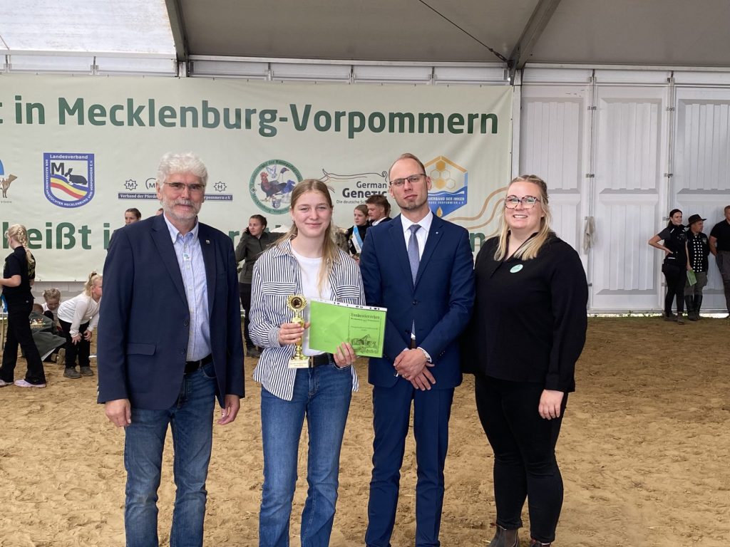 Jungtierschau LV Mecklenburg-Vorpommern 2026 in Mühlengeez