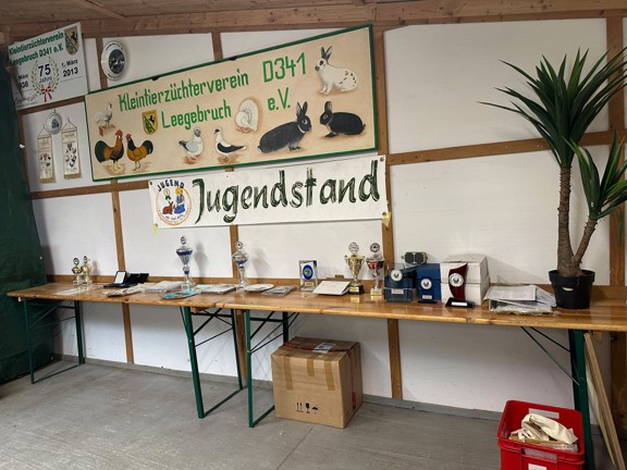 25. LV-Jugend-Jungtierschau und dem LV-Züchtertag im September 2026 in Leegebruch